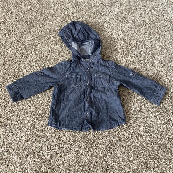 First impressions toddler boys button down shirt and pants outfit size 18 months - Picture 2 of 13